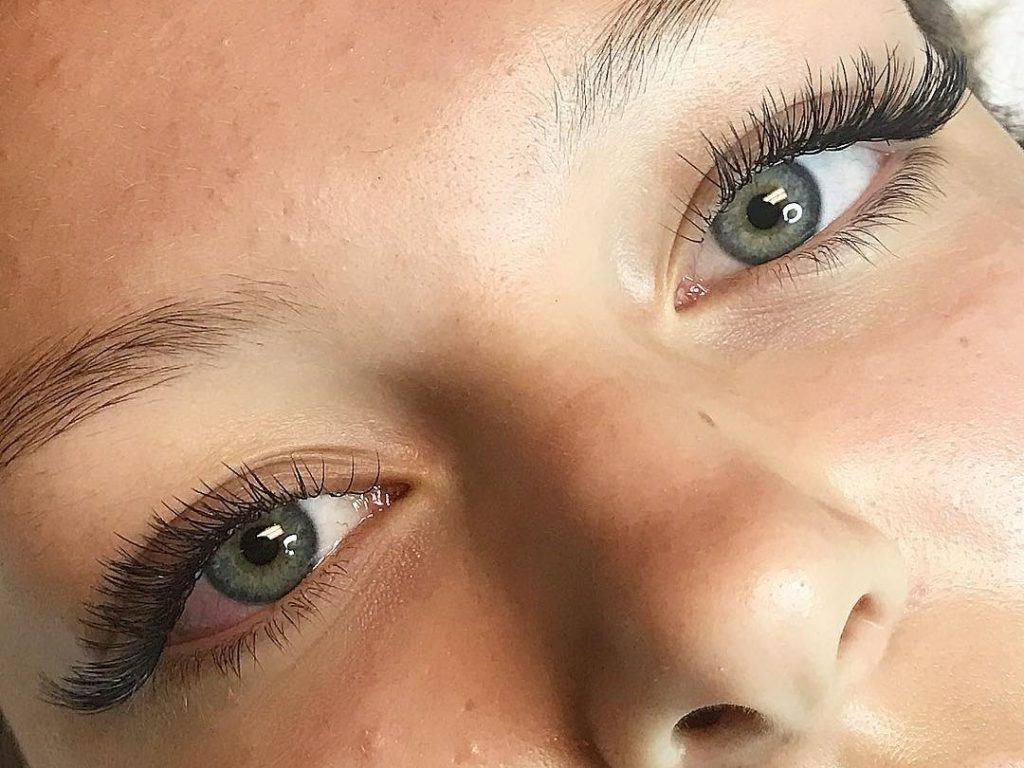 Eyelash Extensions by Sara @ Florida Microblading