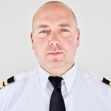 Pilot Richard Haglund