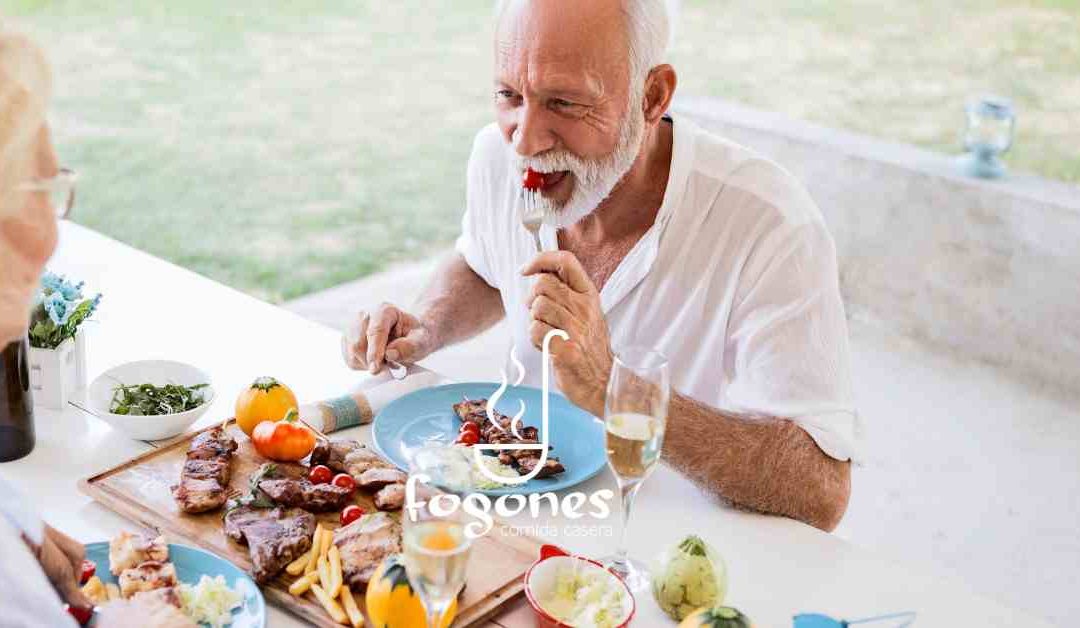 alimentación saludable en la tercera edad