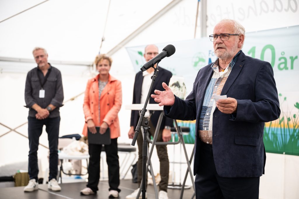 Folkemøde Møn Prisen 2024: vinder Bjarne Hansen.