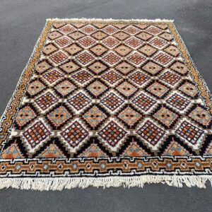 Stor handknuten matta i ull, Marocko