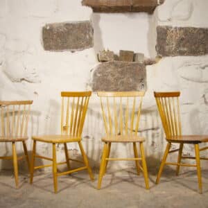 4 pinnstolar, blandade modeller