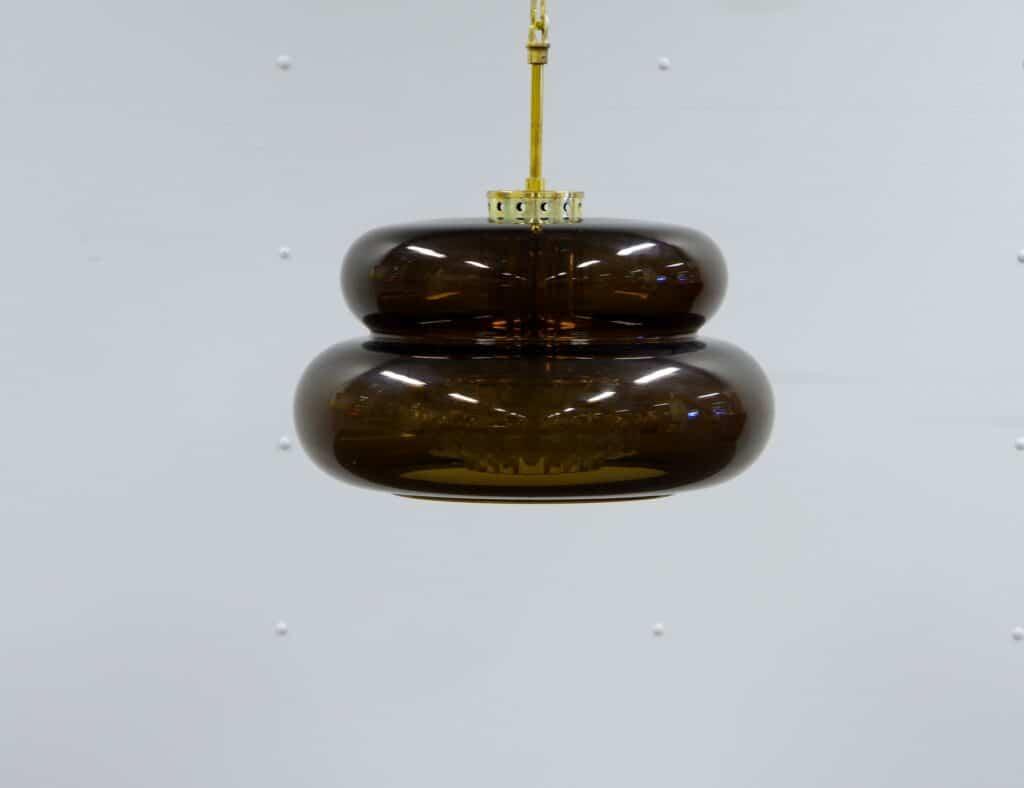 Taklampa i glas, "Bubblan", Carl Fagerlund för Orrefors
