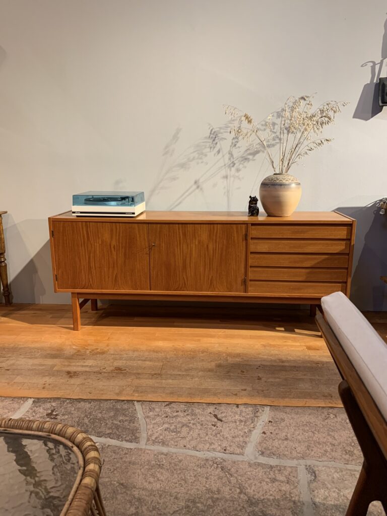 Sideboard i teak, "Viborg", Erik Wörtz