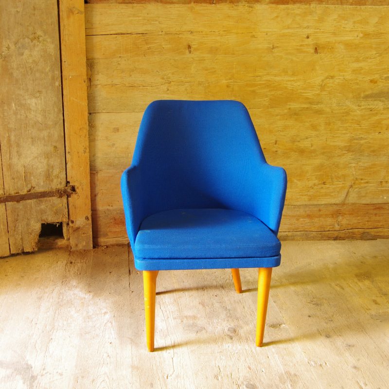 Kornblå stol, 1950-tal