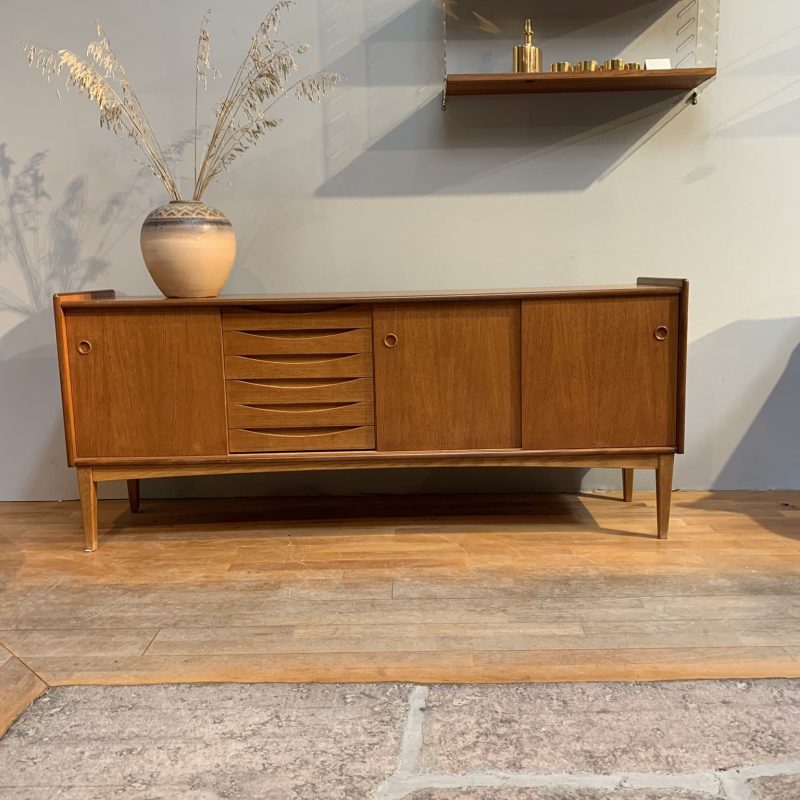 Sideboard i teak, Bräntorps Industrier, 1950-/60-tal
