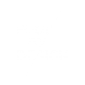 White logo by Food by Design