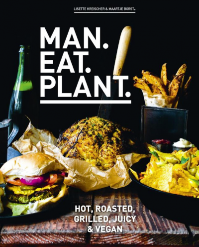 Book cover Man Eat Plant by Lisette Kreischer & Maartje Borst