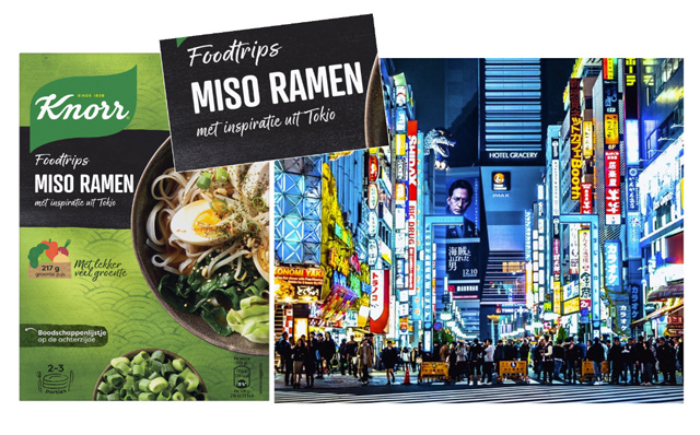 Concept Development Knorr Food Trip, Miso Ramen Tokyo