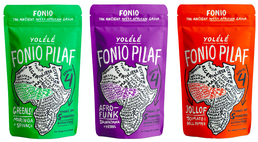 Packaging Yolele Fiono - West African Ancient Grains