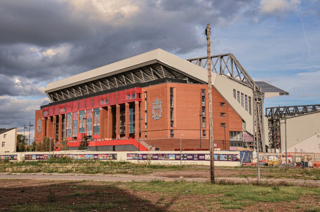 Anfield Road stadium Liverpool fc