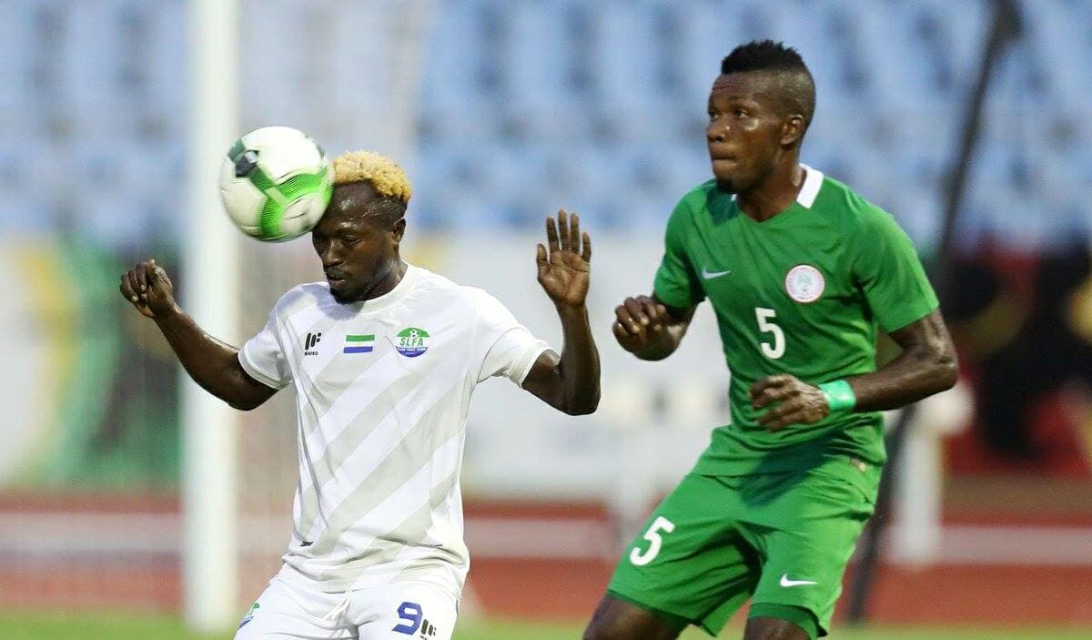 Striker Donald Wellington was in action for Sierra Leone in WAFU Cup in Ghana 2017
