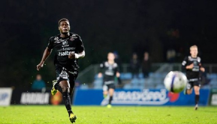 "HASSAN MILLA SESAY (pictured scored first goal in FC LAHTI win in FINLAND"