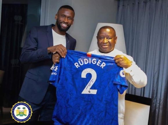 Windfall for President Bio's Free Quality Education from Chelsea Defender