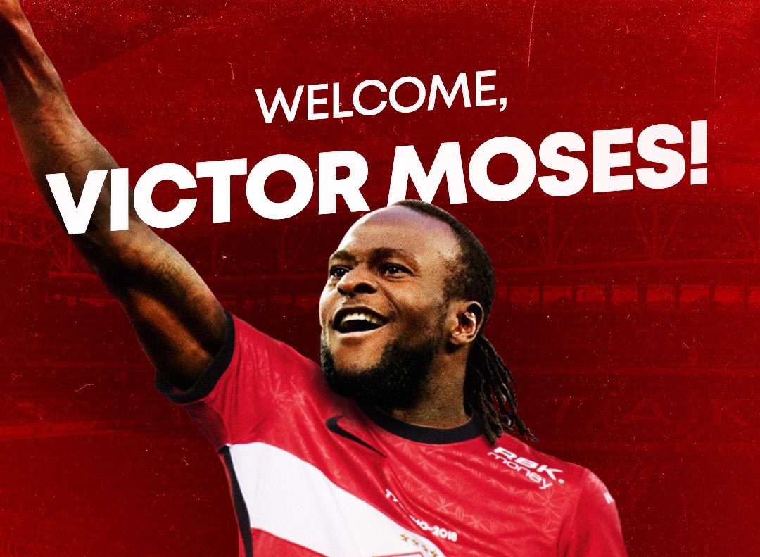 Moses joins FC Spartak Moscow