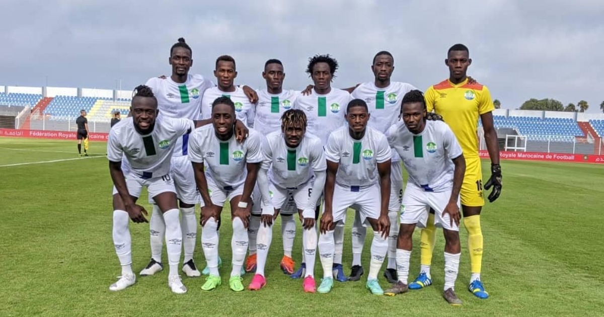 Sierra Leone first XI against the Gambia
