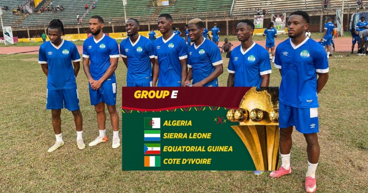 John Keister names his final Sierra Leone Afcon squad