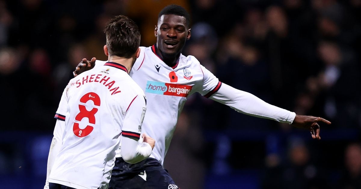 Amadou Bakayoko extends Bolton tally to nine