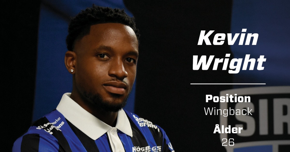 Kevin Wright signs for newly promoted IK Sirius Fotboll