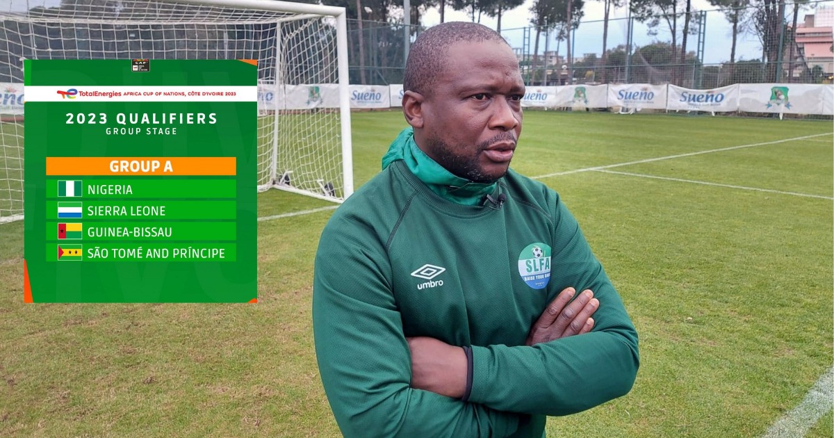 Sierra Leone coach John Keister wants a positive start