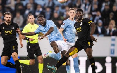 Buya Turay nets in Malmo’s seven-goal thriller