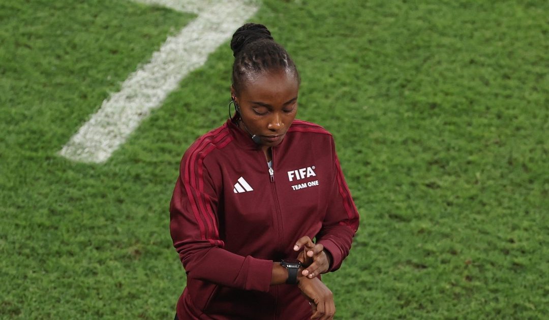 Referee Salima Mukansanga makes history in Qatar
