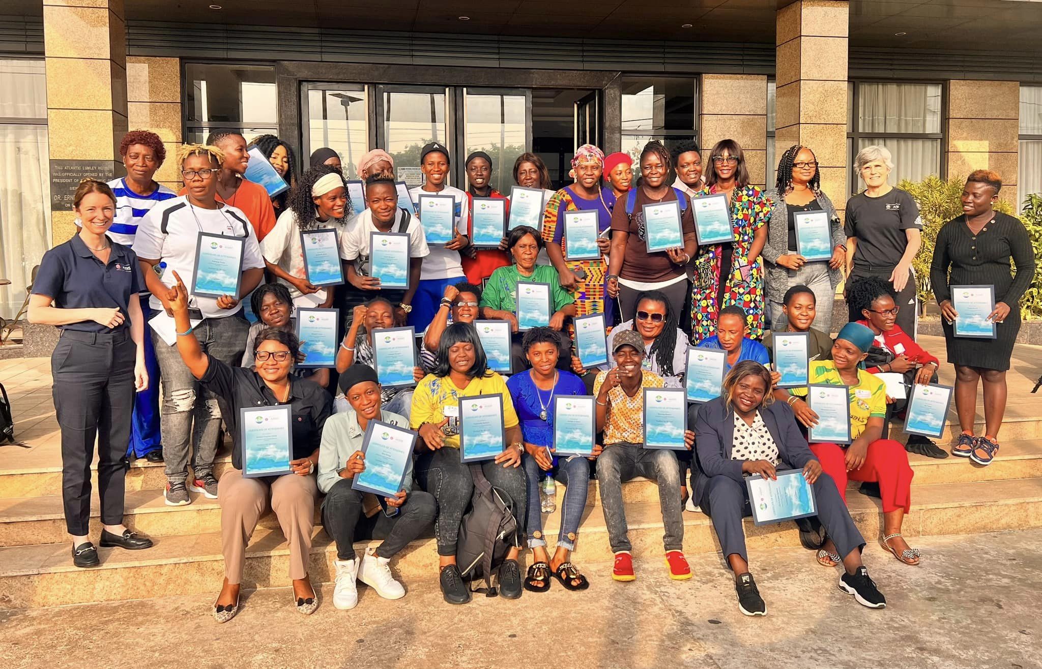 Over thirty-five (35) women drawn from Female Premier League clubs, media, regional and district associations across the country benefited from the workshop.