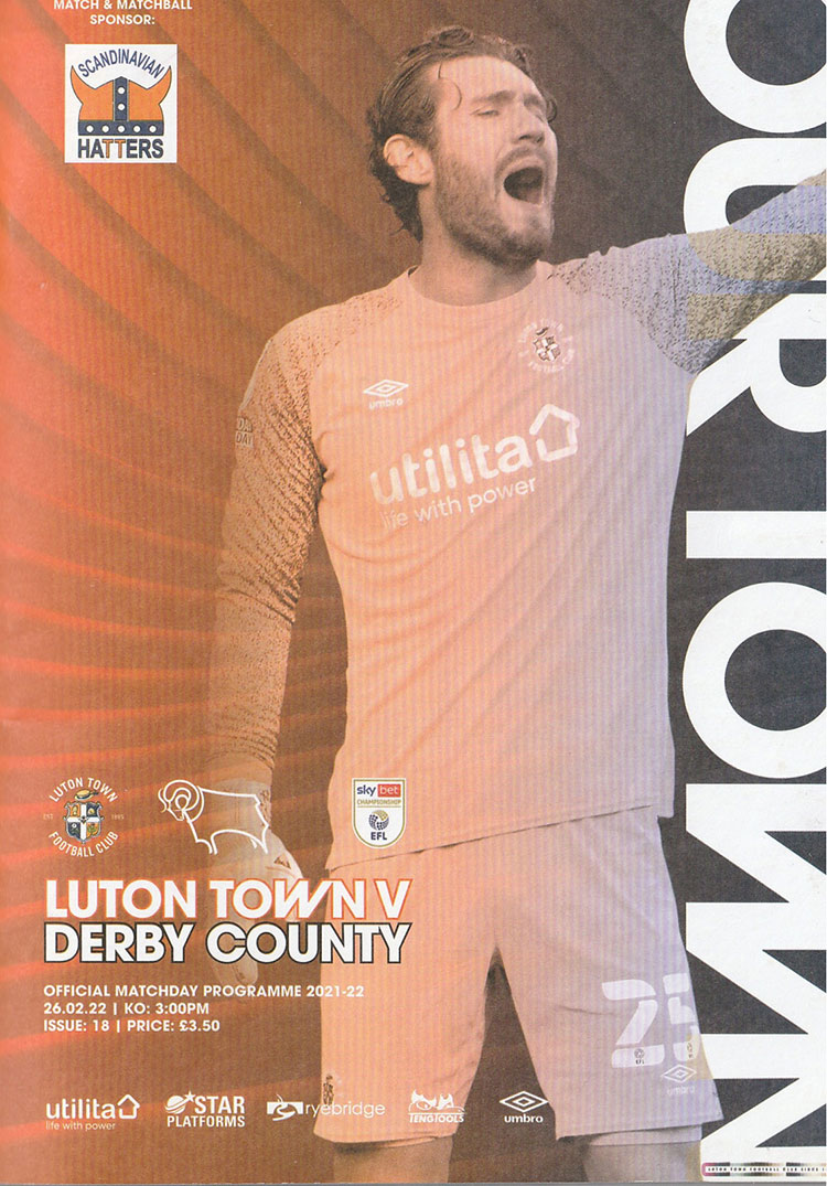 134: Luton Town – Derby County