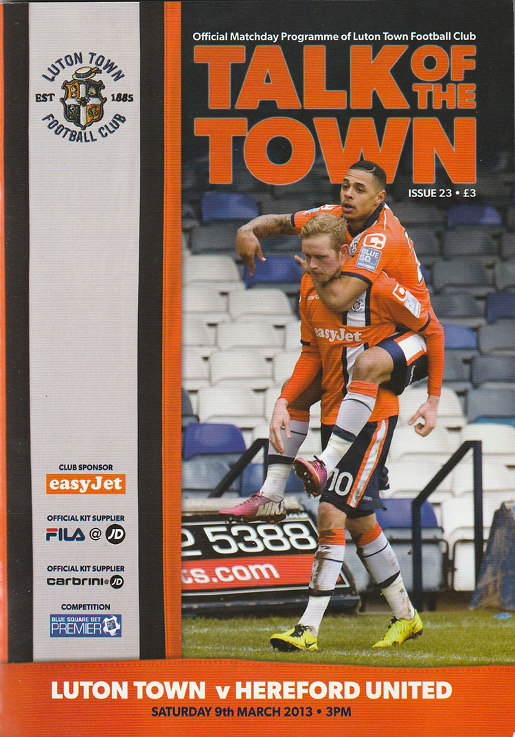 73: Luton Town – Hereford United