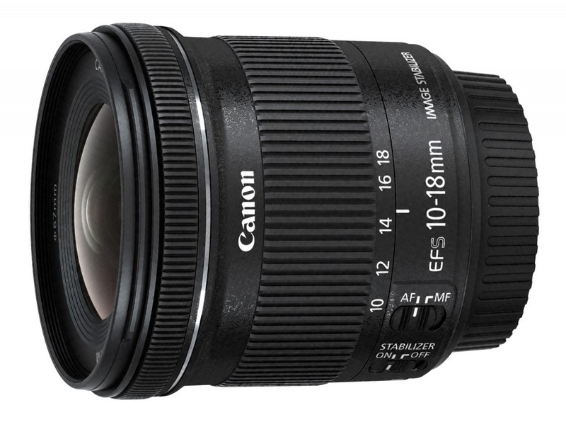 Canon obiettivo EF-S 10-18/4,5-5,6 IS STM