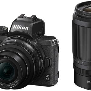 Forocamera Nikon Z50 con due obiettivi