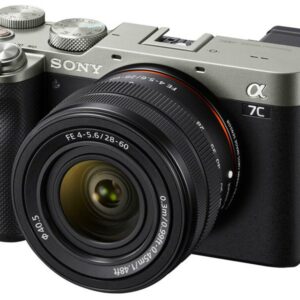Sony Alpha 7C SILVER con obiettivo FE 28-60mm f 4-5.6
