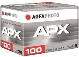 pellicola bianco e nero Agfa APX 100 iso