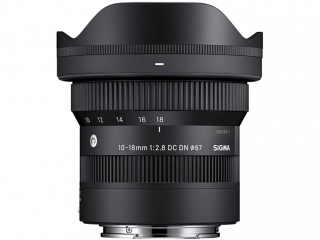 Sigma obiettivo 10-18mm F/2.8 (C) DC DN Sony E-mount