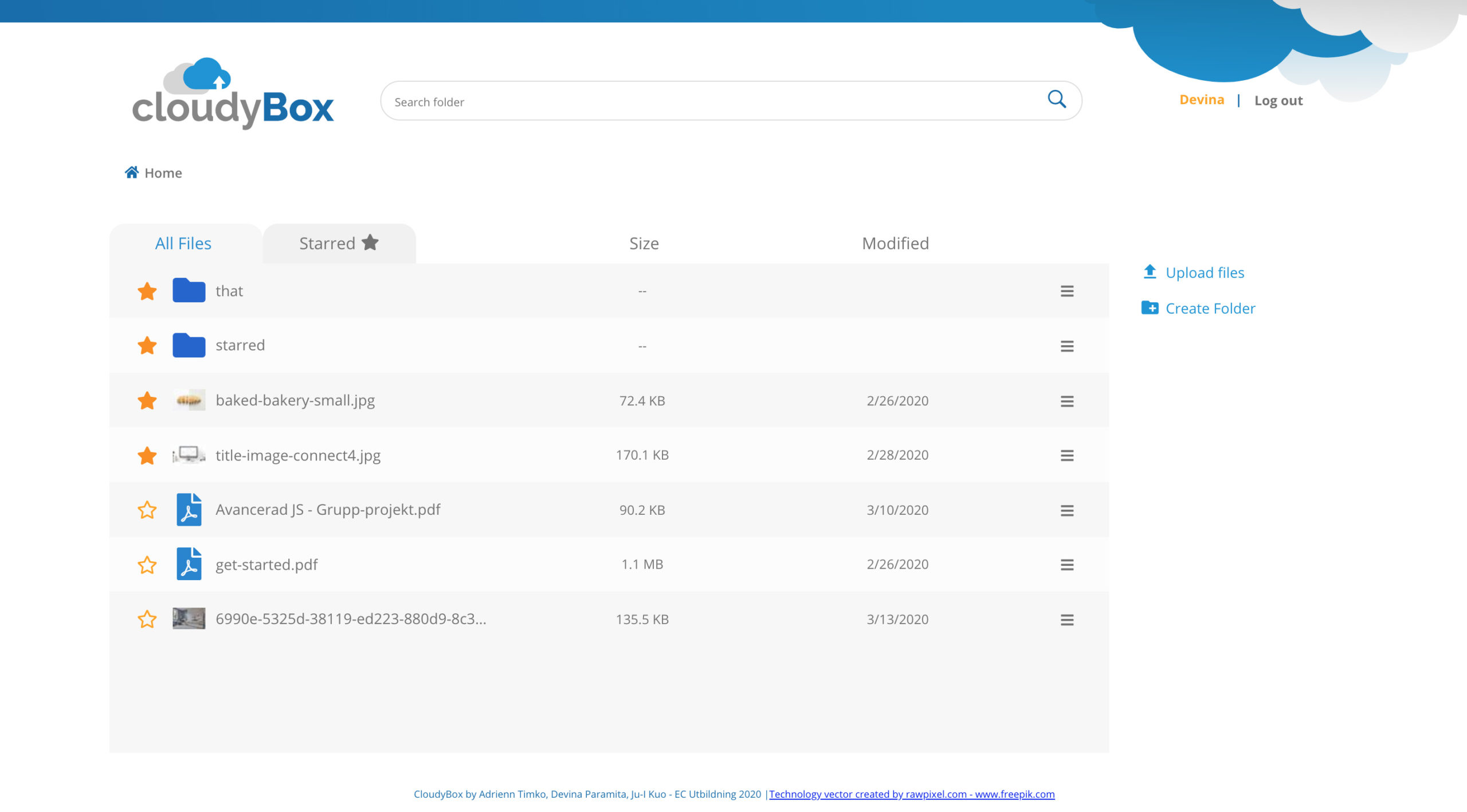 CloudyBox – Cloud Storage using Dropbox API – Fotografina