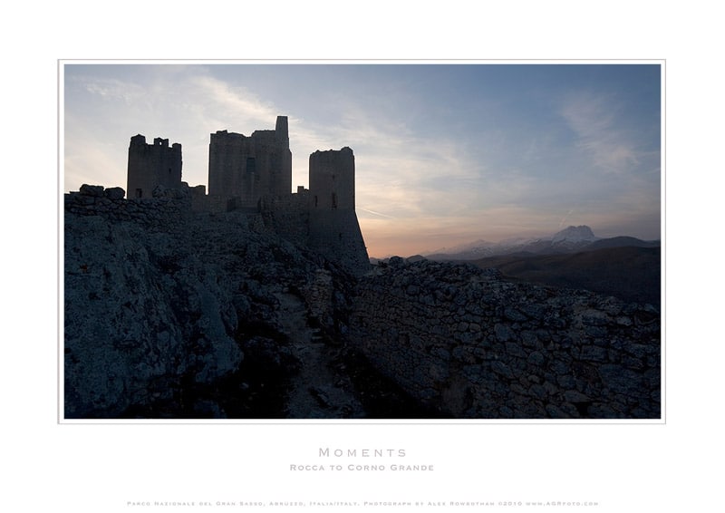 Photo print of Rocca to Corno Grande