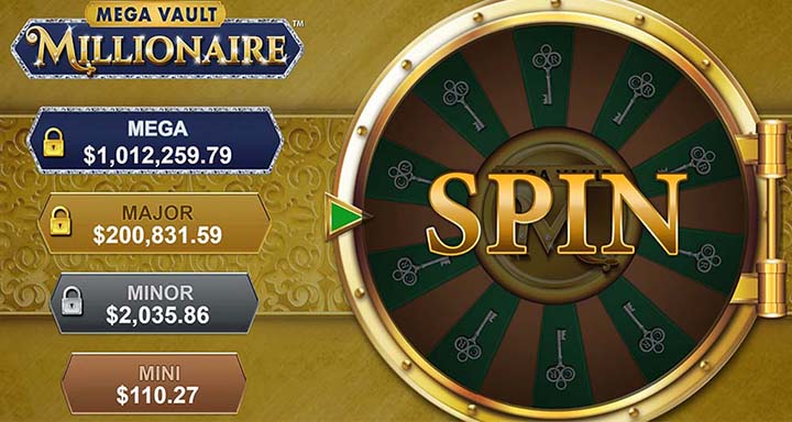 Le jeu Mega Vault Millionaire et ses 4 jackpots progressifs fait dorénavant partie des casinos en ligne Rewards - ce jeu a été mis en ligne en septembre 2019.