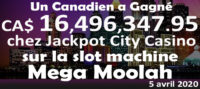 Record de gains 2020 au Mega Moolah chez Jackpot City Casino