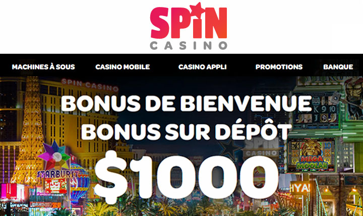 Spin Casino sur Smartphone et Tablette