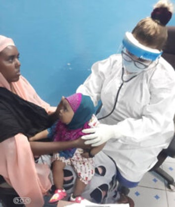 Agent de santé cuabain à Djibouti