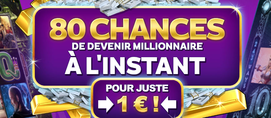 80 tours gratuit Mega Moolah chez Zodiac Casino