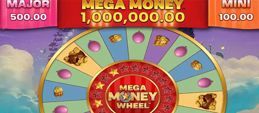 Mega Money Wheel et jackpot gagné en juin 2023