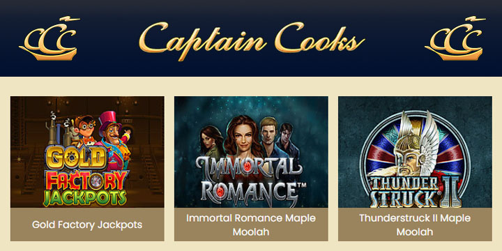 Captain Cooks Casino au Canada