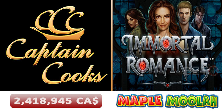 Maple Moolah Jackpot Gagnant en 2024