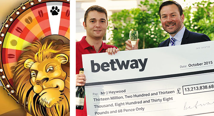 Betway Jackpot Mega Moolah Gagnant Record en 2015