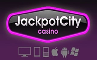 Le logo du casino Jackpot City - une marque de confiance au Canada.