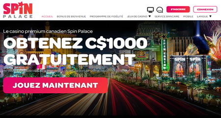 Machine à sous gratuite pour se former - Chez Spin Casino.