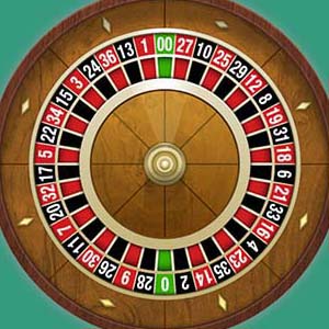 La roue de la roulette américaine