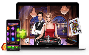 Casino avec croupier sur PC