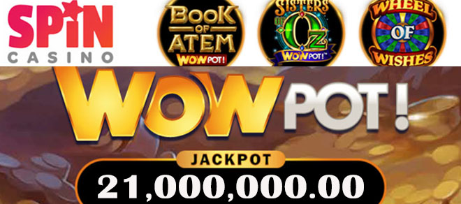 Record mondial de jackpot à gagner sur les machines à sous WowPot